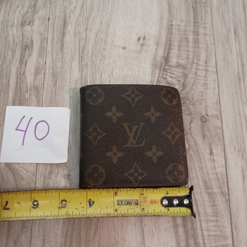 Authentic Louis Vuitton Monogram Bi-Fold Portefeuille Marco Men’s Wallet - Picture 11 of 12